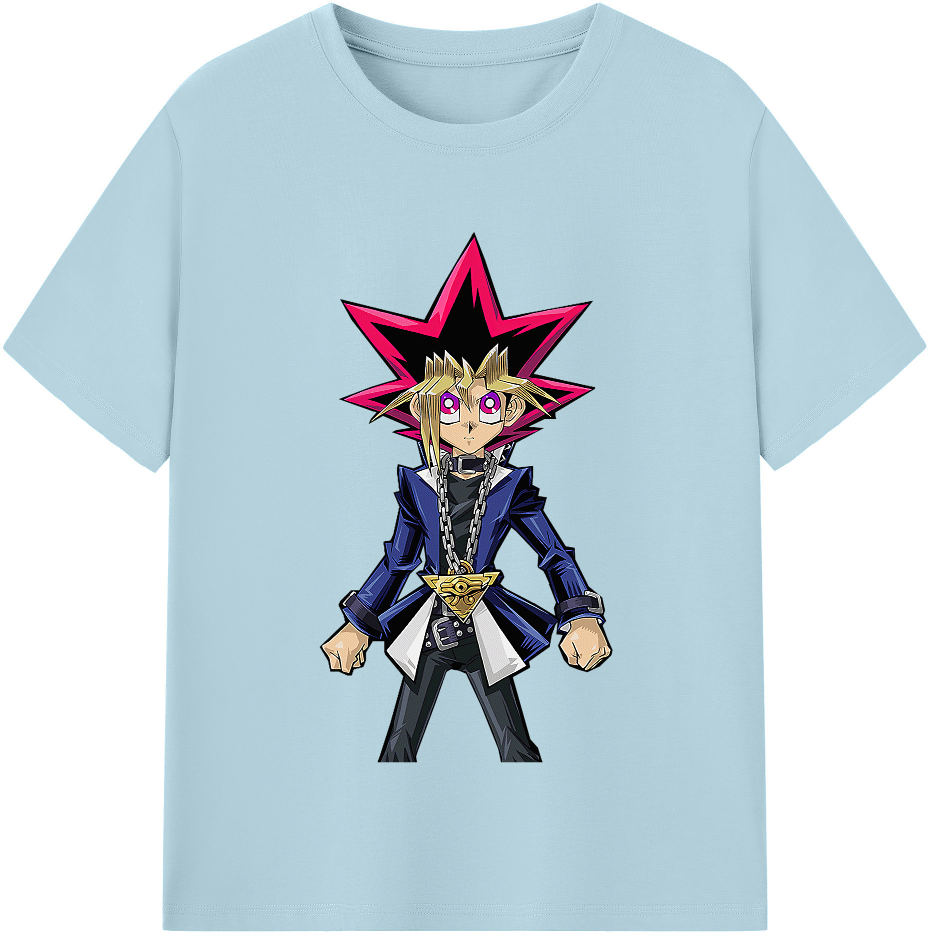 （画像用） 遊☆戯☆王 Yu-Gi-Oh! 綿100％半袖Tシャツ（フロントプリント）